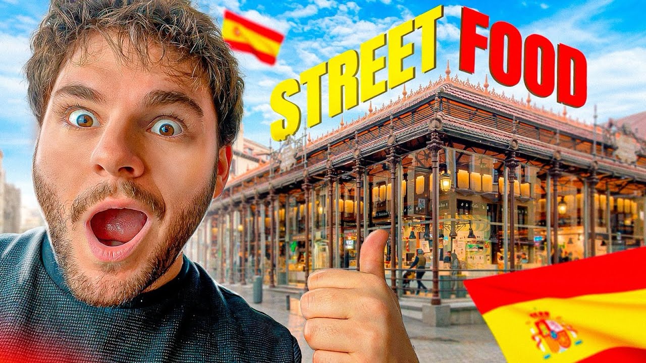 Je Teste La STREET-FOOD en Espagne ! (c’est une DINGUERIE…)
