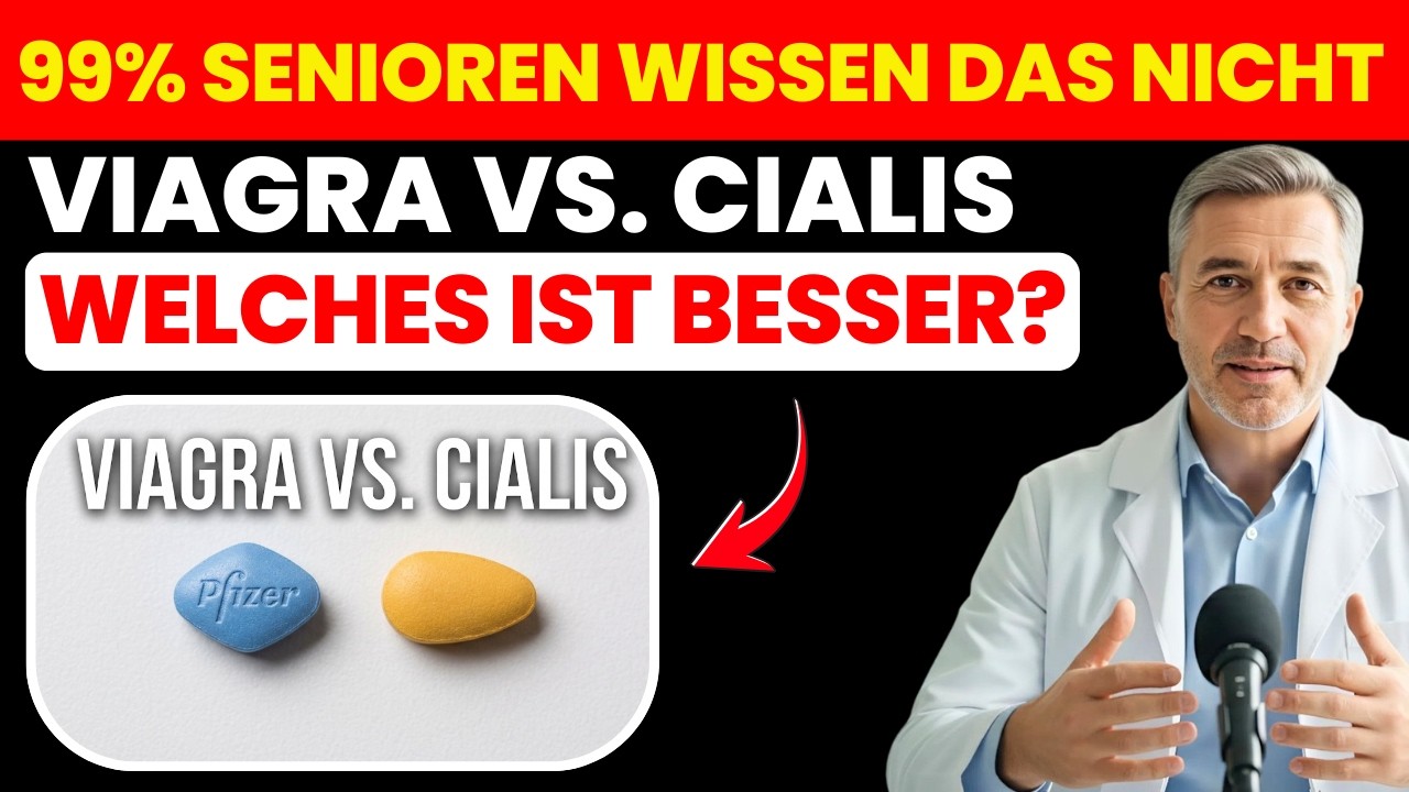 Viagra oder Cialis? Was wirklich besser wirkt | Urologe erklärt | Senioren Ratgeber