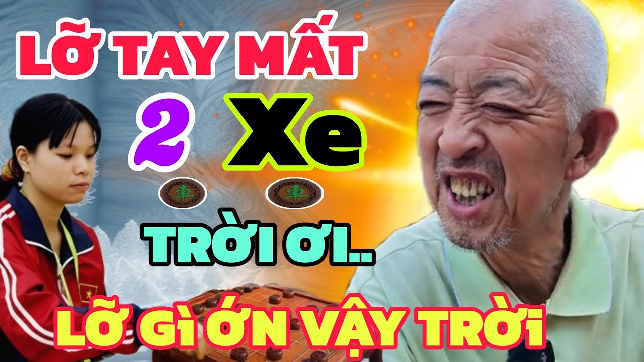 Cờ tướng - Trời ơi! lỡ tay, Ngô Lan Hương mất có 2 xe, trận cờ hay nhất đây rồi