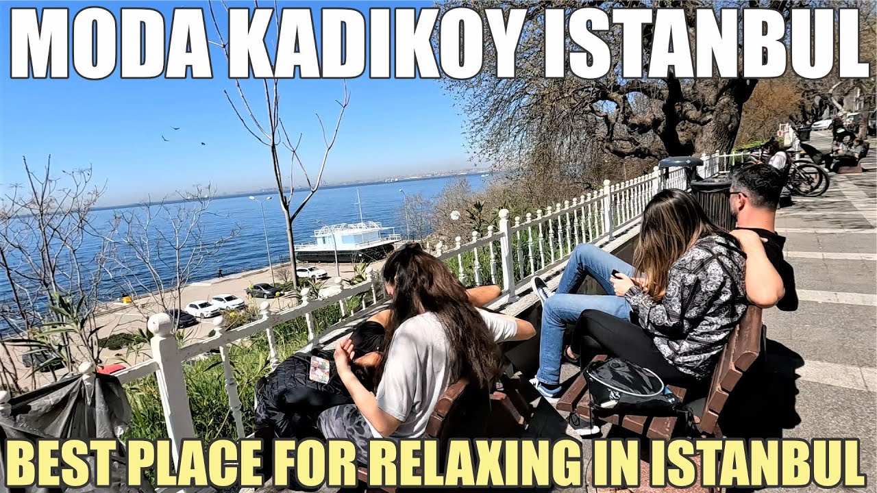 Istanbul 2022 | Moda Kadikoy Neighbourhood Walking  | Istanbul Asian Side | Istanbul Travel Guide