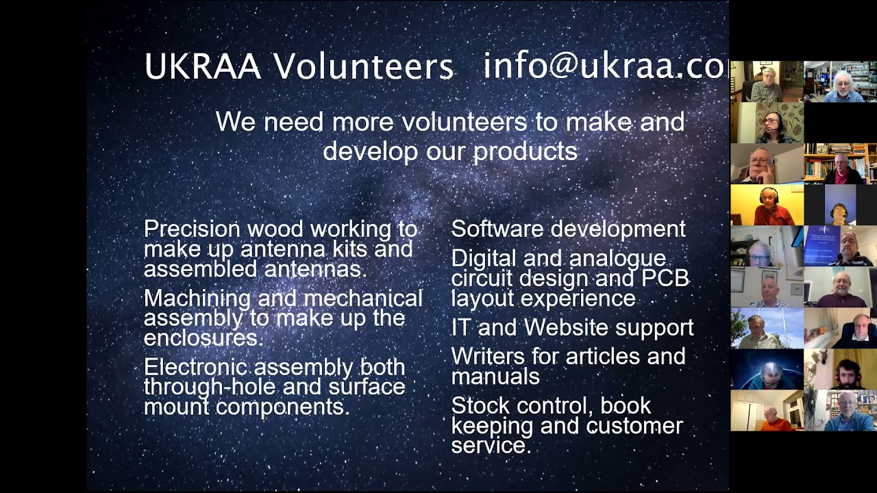 Radio Astronomy Section Zoom 1