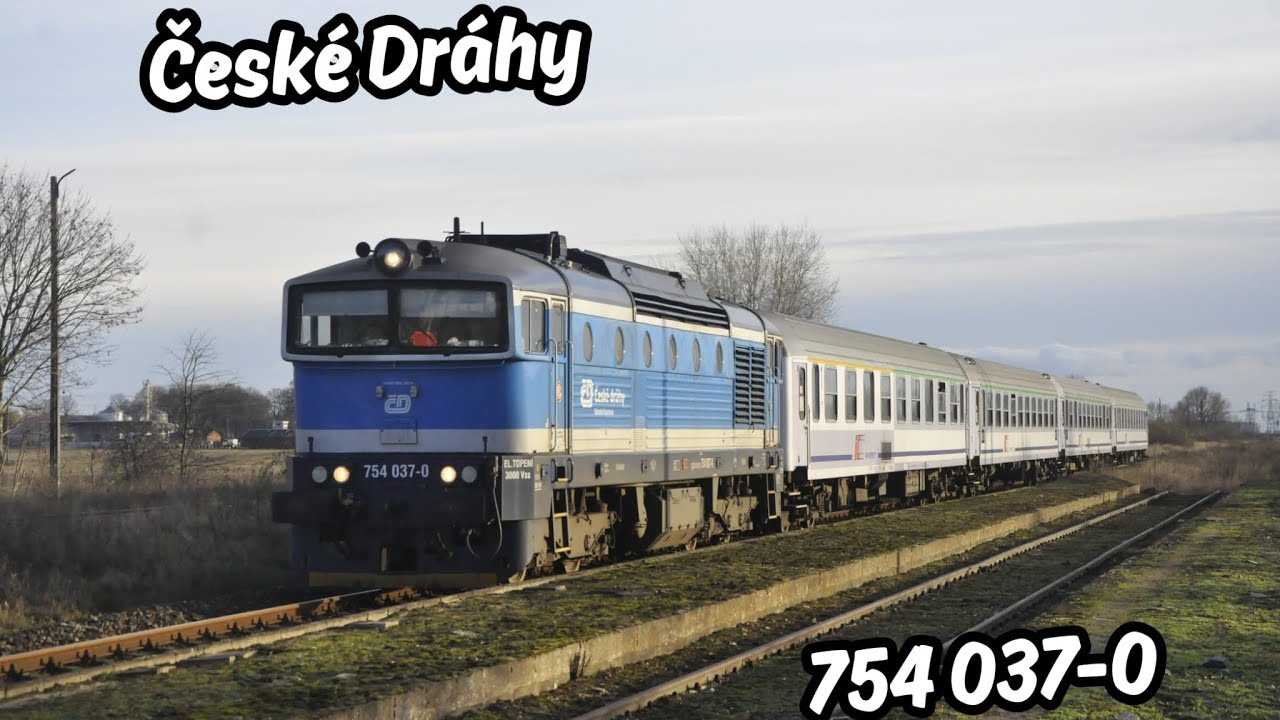 2 ujęcia 754 037.0 z TLK FLISAK na stacji Proboszczewice Płockie