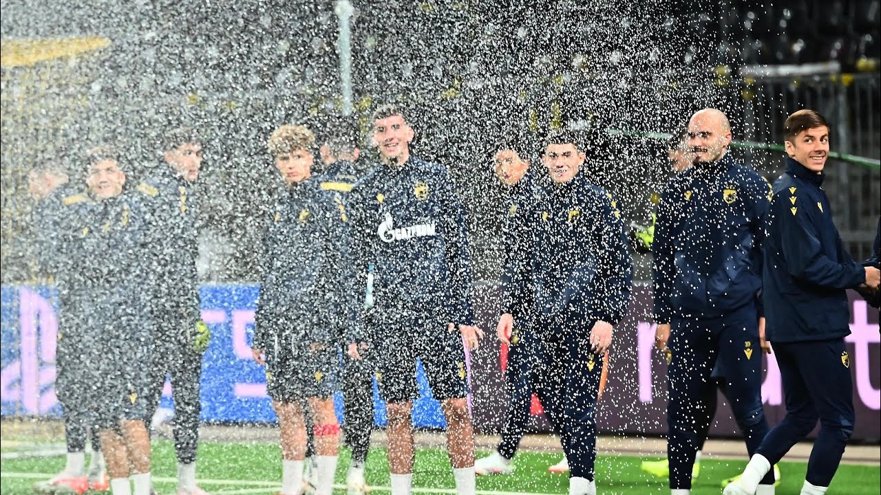 Trening Zvezde u Bernu na stadionu 