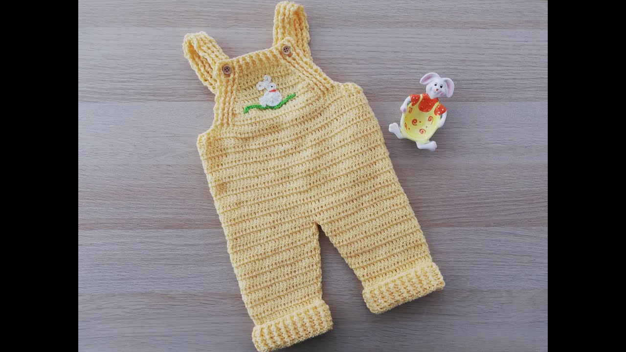 Como hacer en crochet o ganchillo un Jardinero