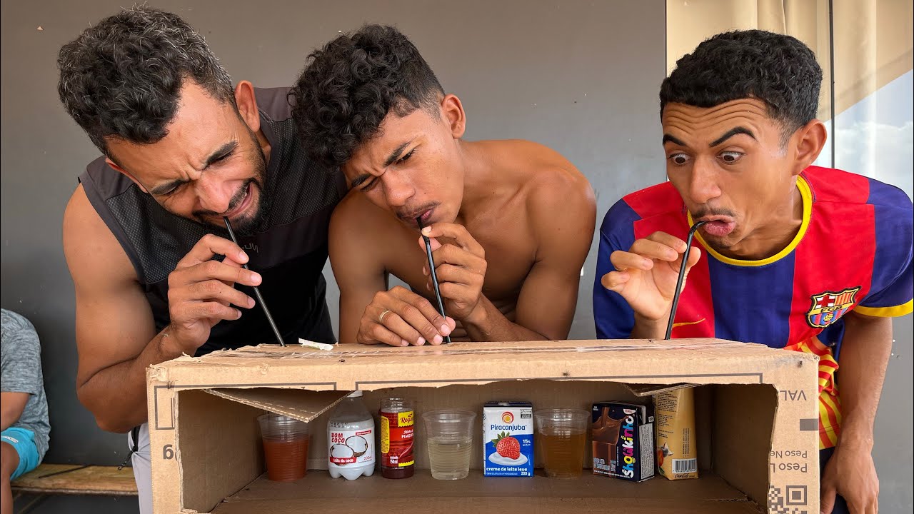 DESAFIO DO SABOR PT2 QUEM VAI SE DA MAL 