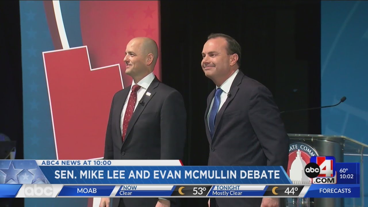 Sen. Mike Lee and Evan McMullin Debate