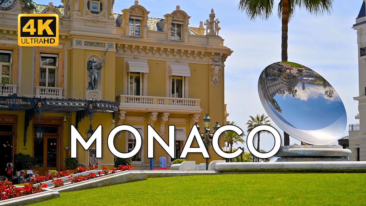 Monte-Carlo MONACO 🇲🇨  Modern Cut 4K