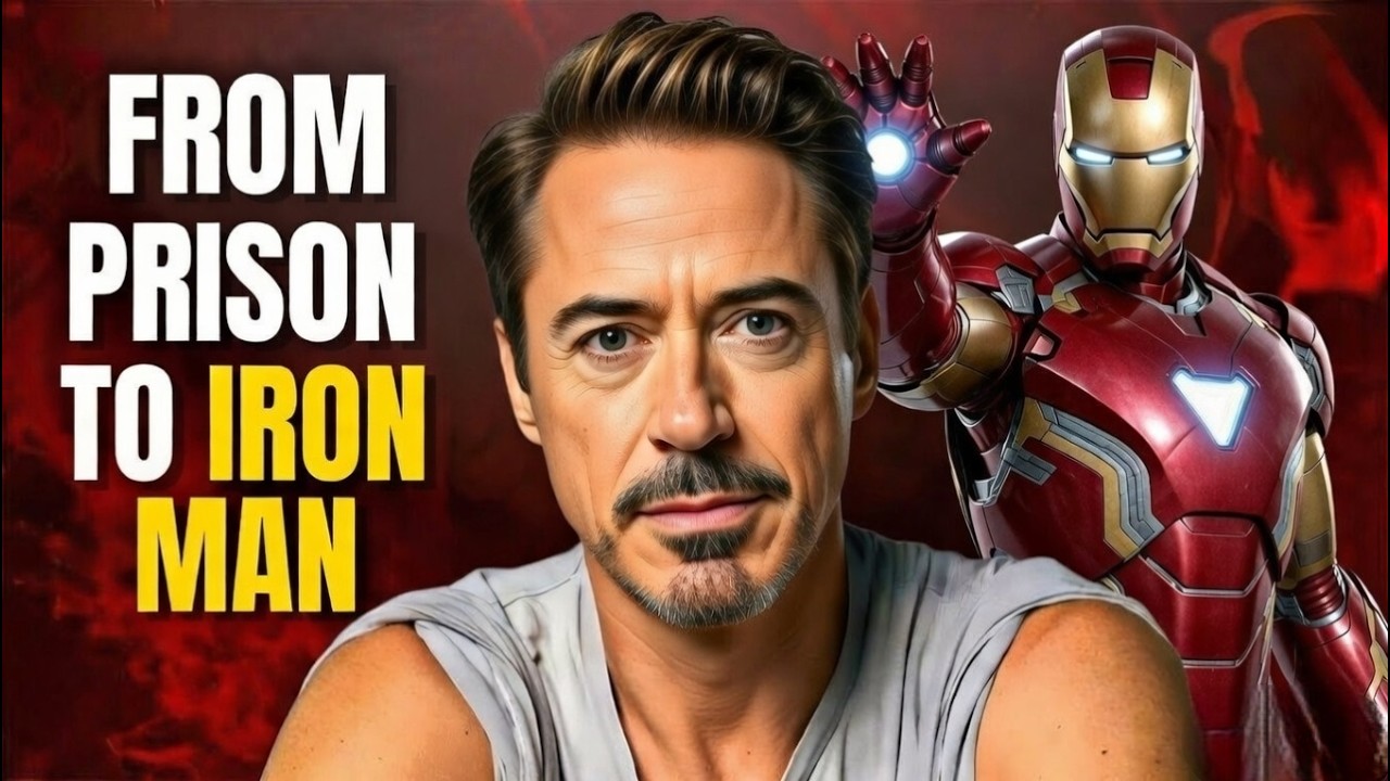 Robert Downey Jr: From Prison to Iron Man – The Untold Story #rdj
