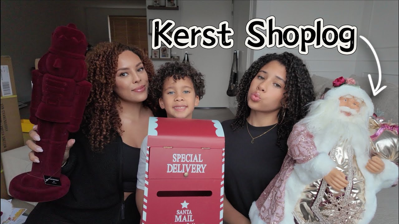 Kerst shoplog! wij gaan Rio en Celina's kamer helemaal een kerst make-over geven!