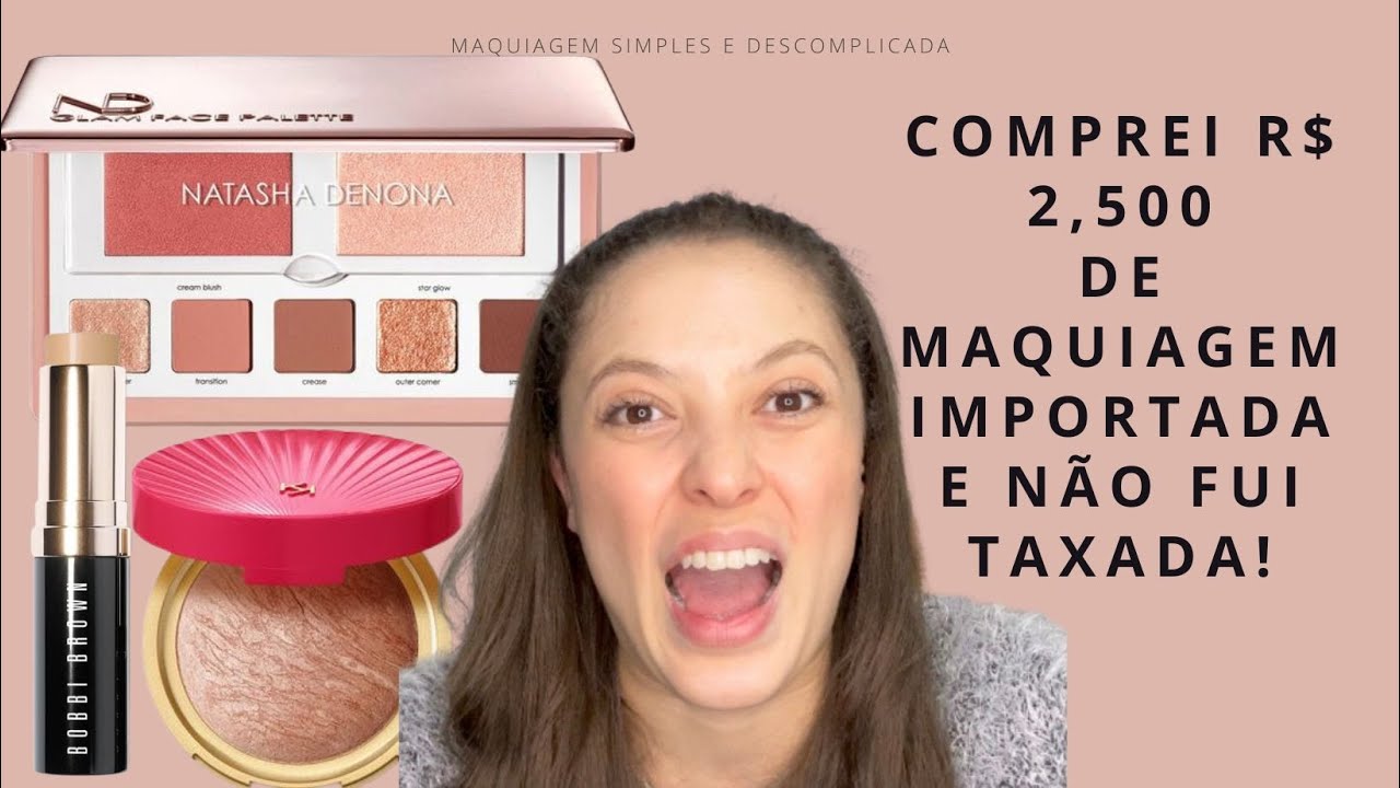 ONDE COMPRAR MAQUIAGEM IMORTADA SEM TAXA PARA O BRASIL! - Huda Beauty - Natasha Denona e  mais