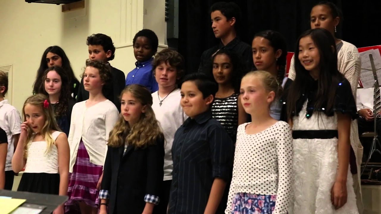 Choir Performance by 5th Grade Roosevelt Elementary Students on 5/7/14