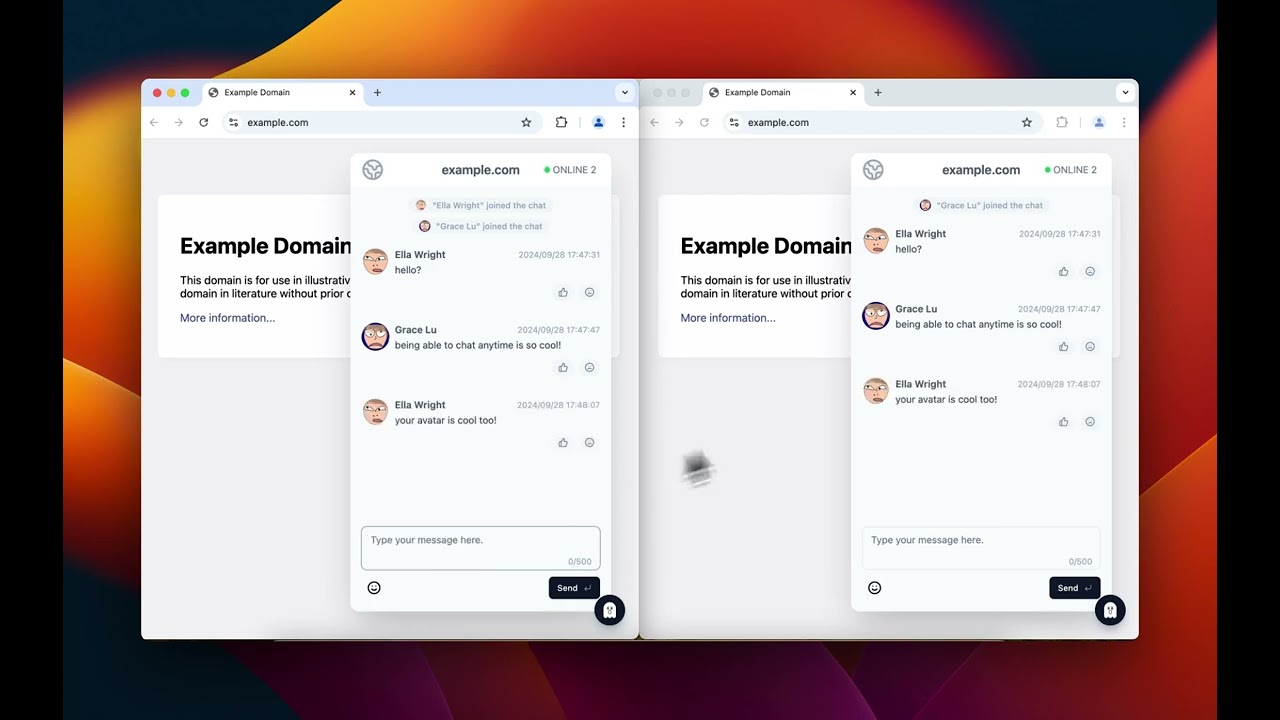 WebChat - Chat with anyone on any website.