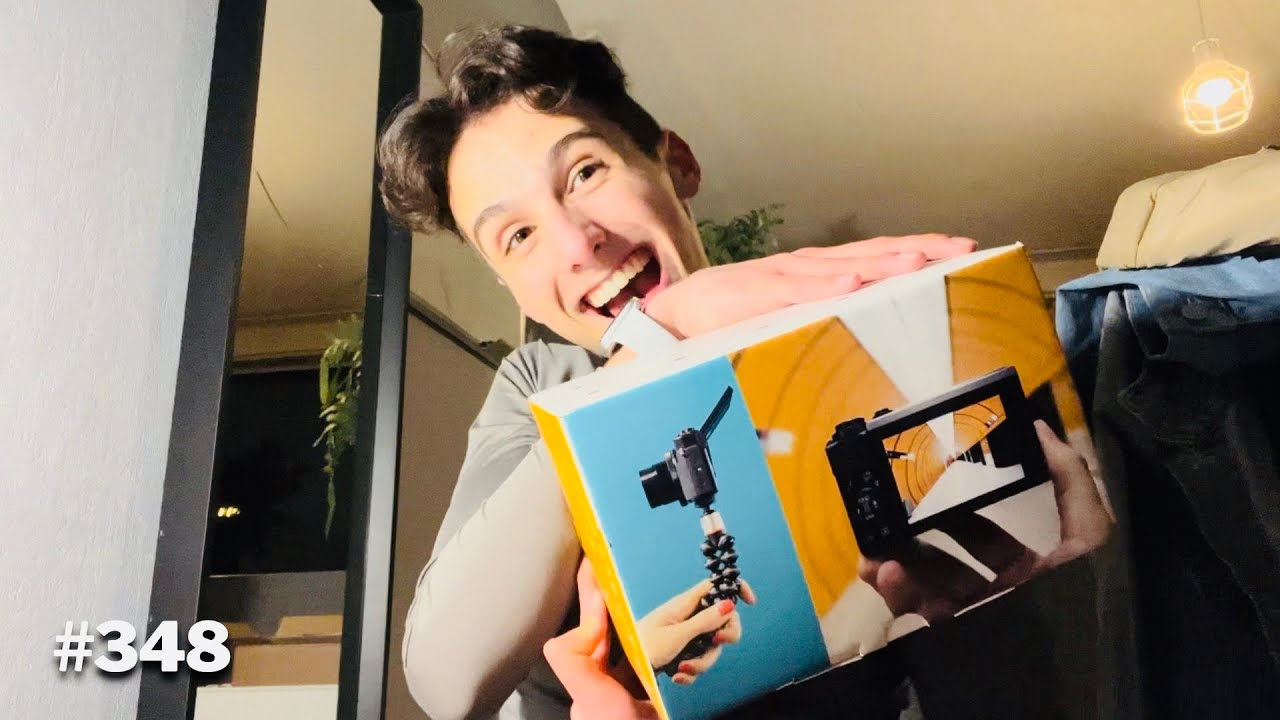Eindelijk een nieuwe vlogcamera unboxen | DailyJasey #348