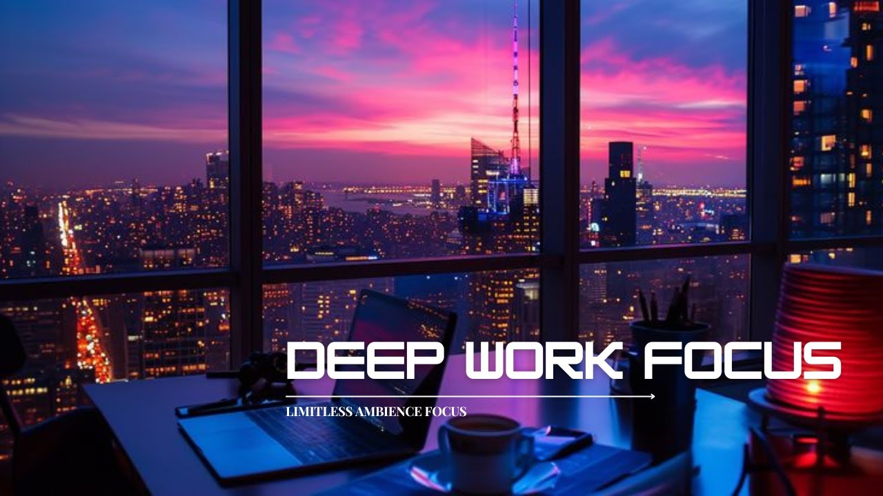 Deep Work Music | Late-Night Focus & Productivity Vibes  | Ambient Study & Coding Soundscape
