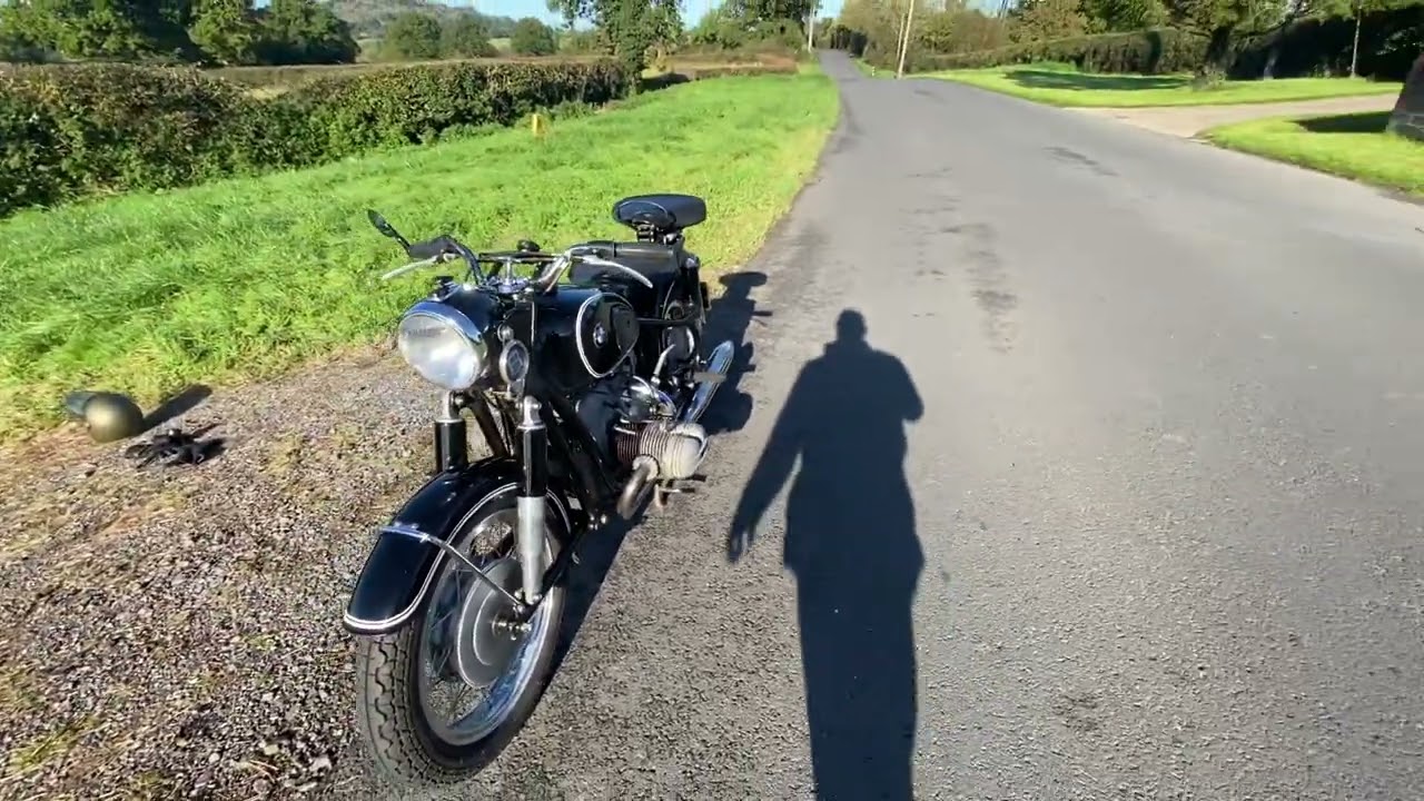 BMW R69S walk around and start