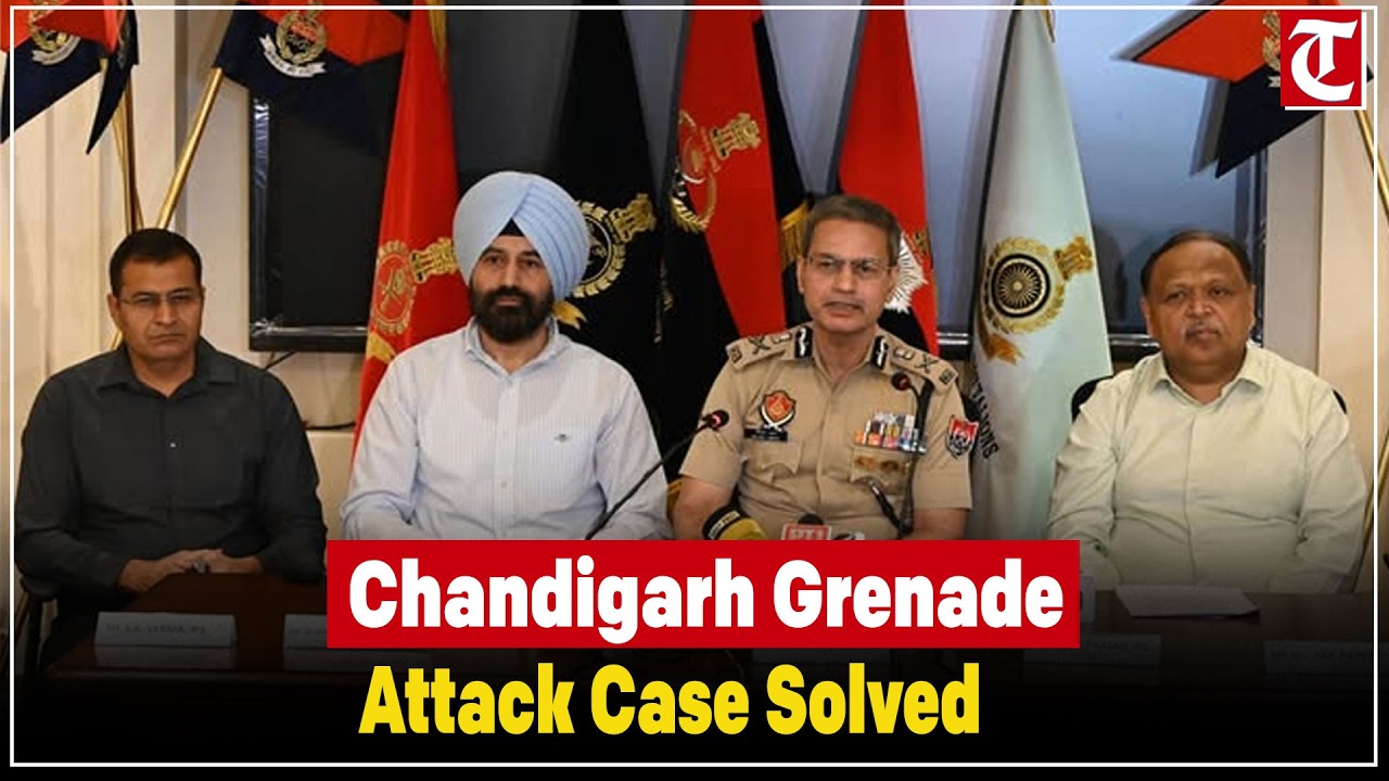 Punjab Police cracks Chandigarh grenade attack case; 5 arrested, ISI-backed module exposed