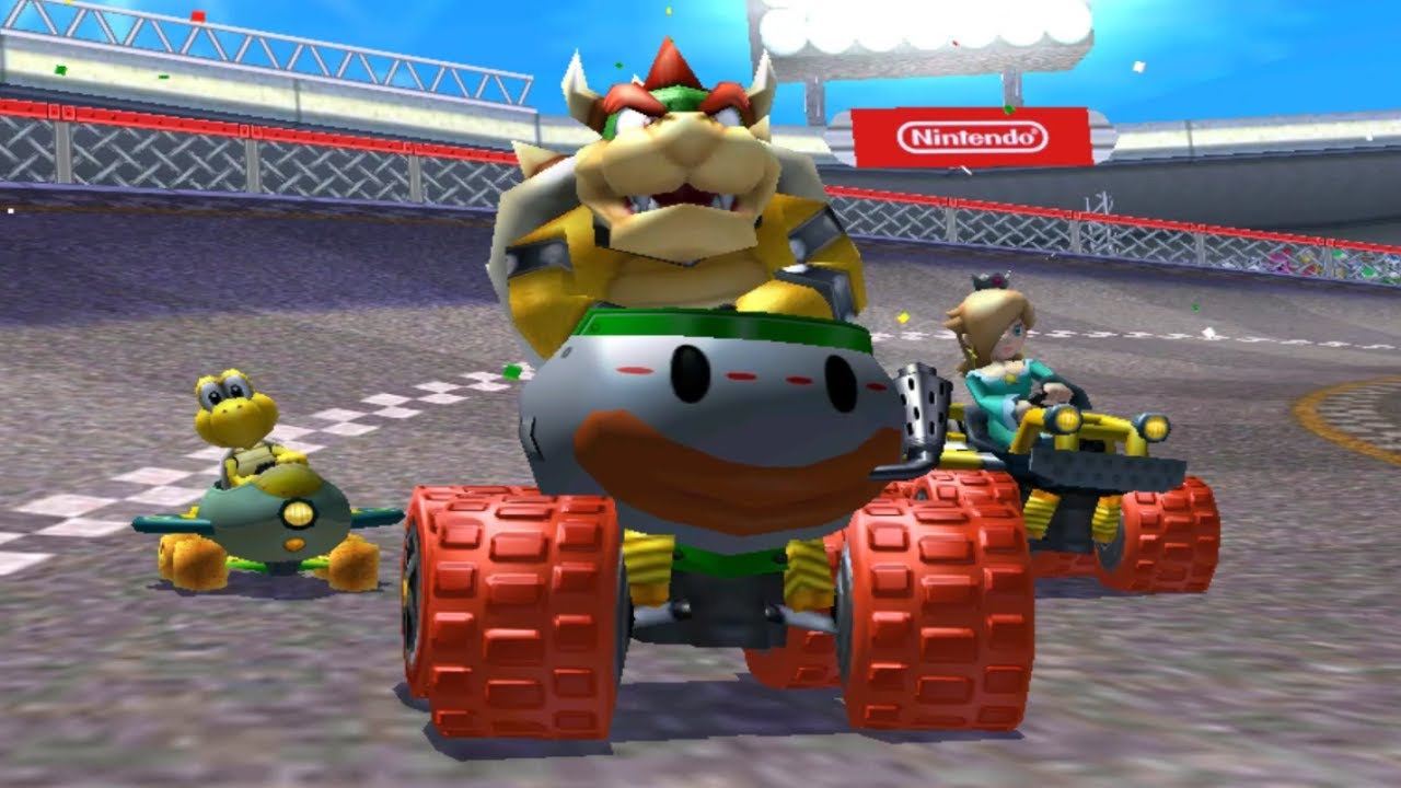 Mario Kart 7 - Shell Cup 150cc (Bowser Gameplay)