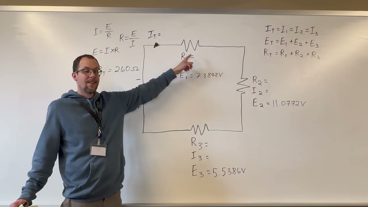 PIDP 3320  - Lesson 4 - Analyze and solve advanced series circuits