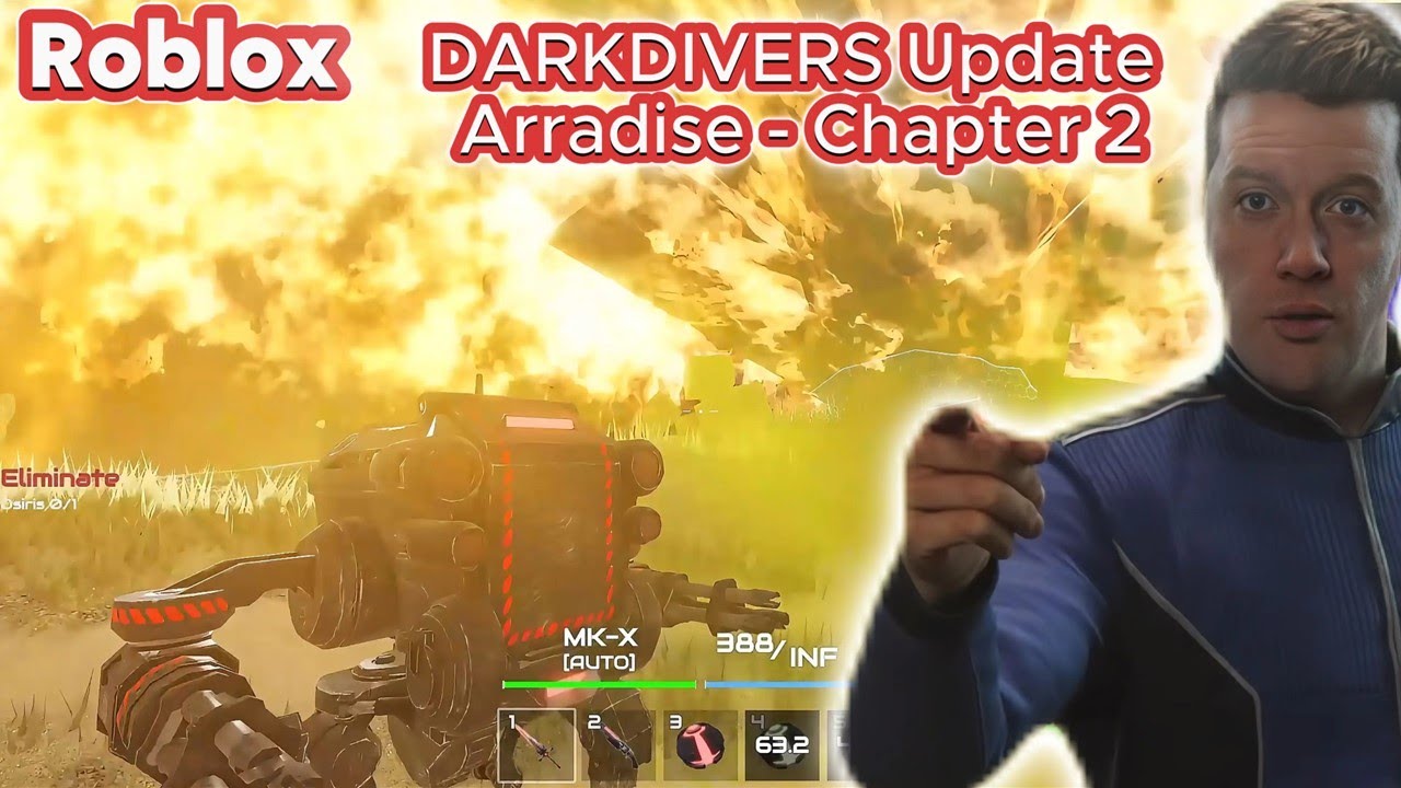 Roblox - DARKDIVERS Update Arradise - Chapter 2 Gameplay Walkthrough (No Commentary) Showcase! 4KHD