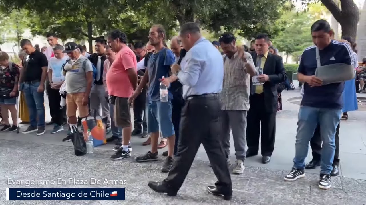 EVANGELISMO PODEROSO DESDE EL CENTRO DE LA CIUDAD 🇨🇱 PASTOR HUGO ALBORNOZ