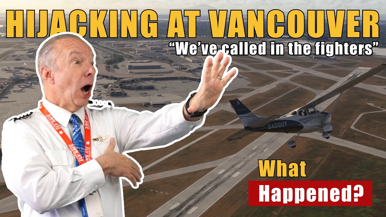 Pilot Hijacks Cessna and Shuts Down Vancouver Airport