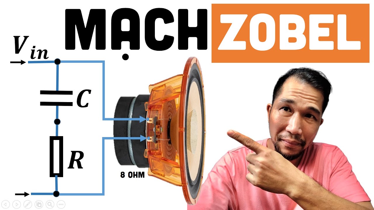 Clip 2: Mạch Zobel cân bằng trở kháng loa (Impedance matching, impedance compensation network)