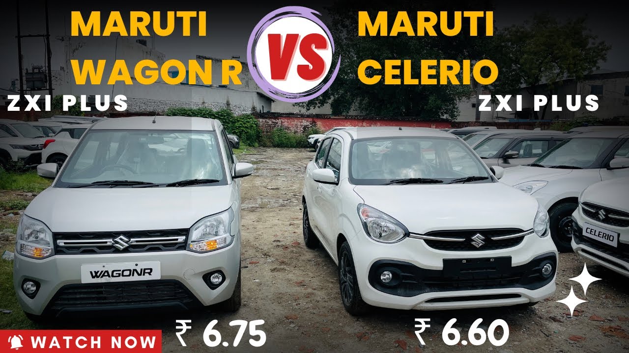 No more confusion wagon r 2023 vs celerio 2023 : wagon r zxi plus vs celerio zxi plus | bhaiyajigadi