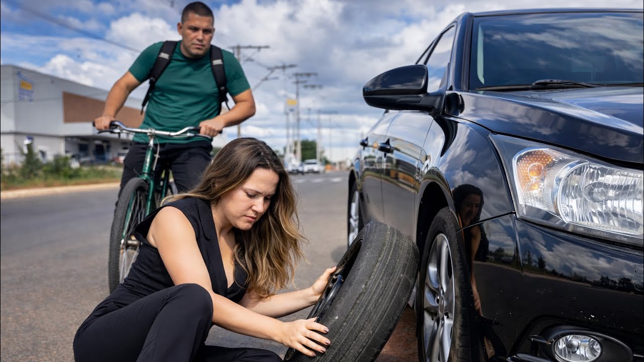 Ajudou uma mulher na estrada, sem imaginar que ela decidiria seu destino