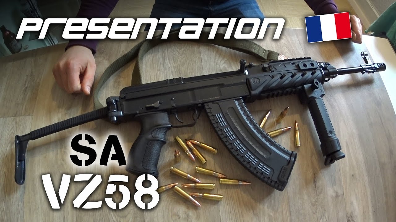 Présentation SA VZ58 calibre 7,62x39