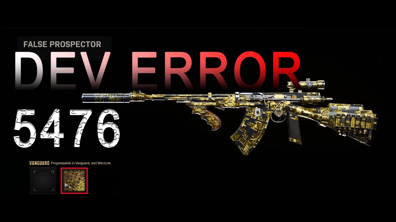 Dev Error 5476 FIX On #PC , #PlayStation and #Xbox WARZONE S4 7/30/22 (Voice added)
