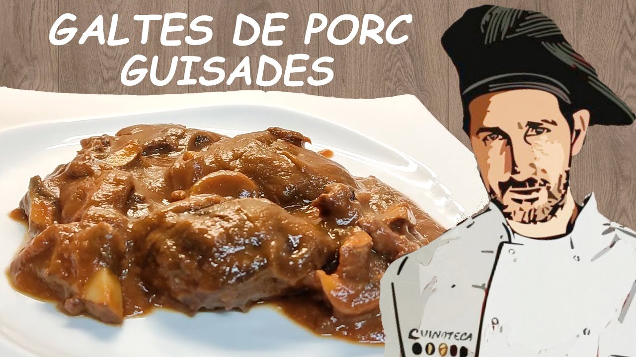😋 GALTES de porc GUISADES |  Receptes de cuina tradicional