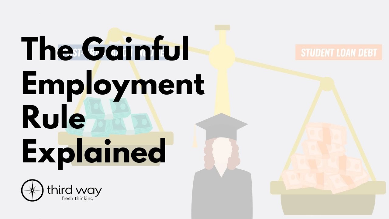 The Gainful Employment Rule Explained