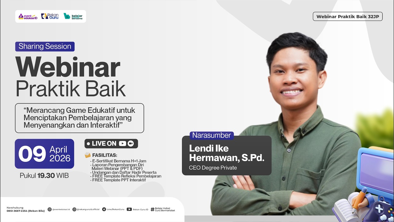 H2: Webinar Merancang Game Edukatif untuk Menciptakan Pembelajaran yang Menyenangkan dan Interaktif
