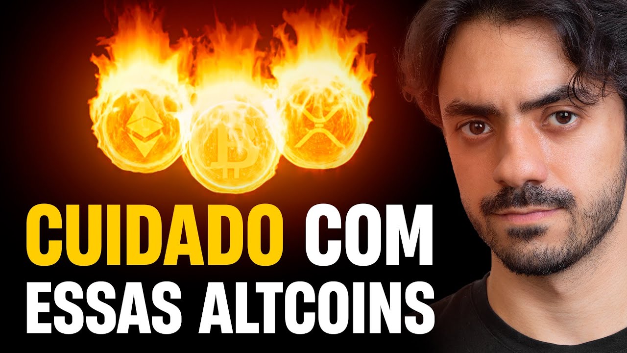 PORQUE AS ALTCOINS ESTÃO CAINDO TANTO E QUAIS NÃO VÃO SUBIR MAIS?