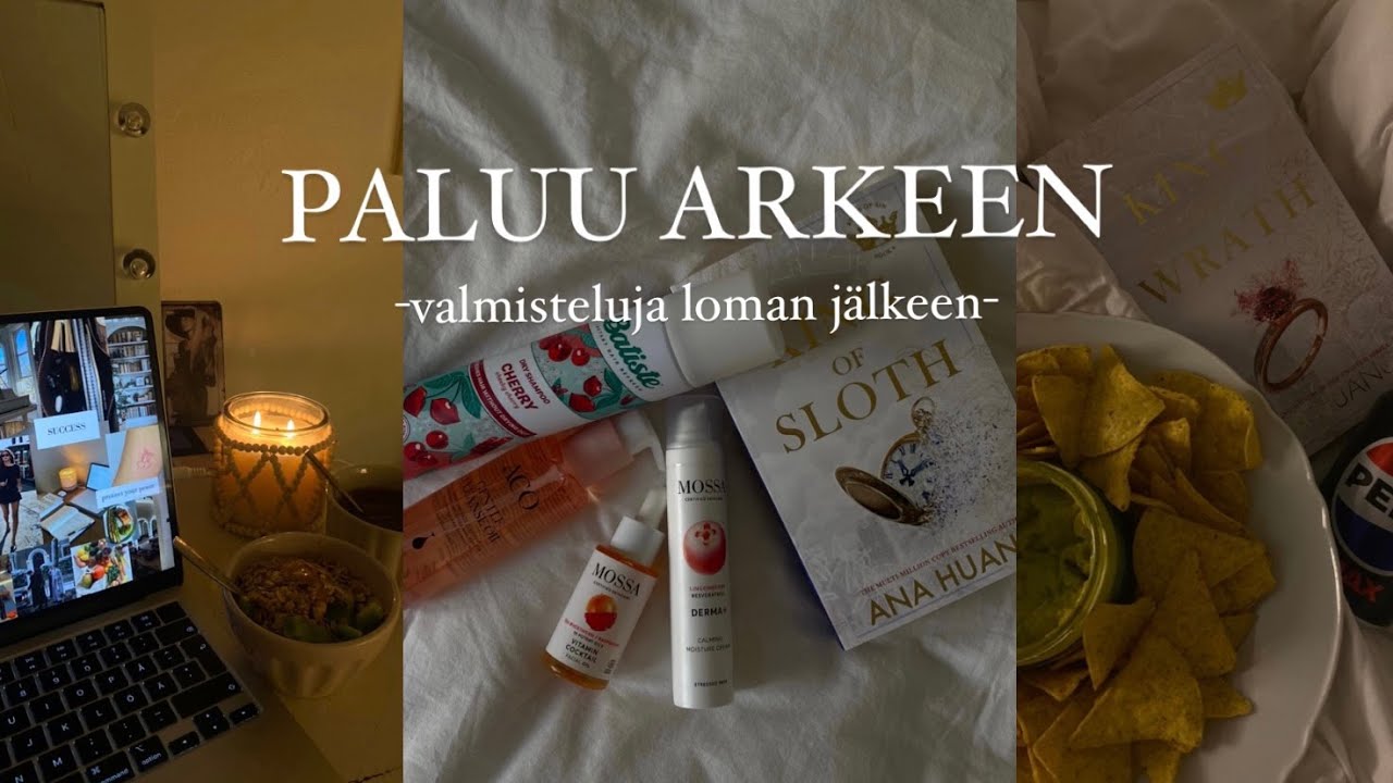 Viikonloppuvlogi | Valmistautumista arkeen paluuseen🧖🏼‍♀️🛍️