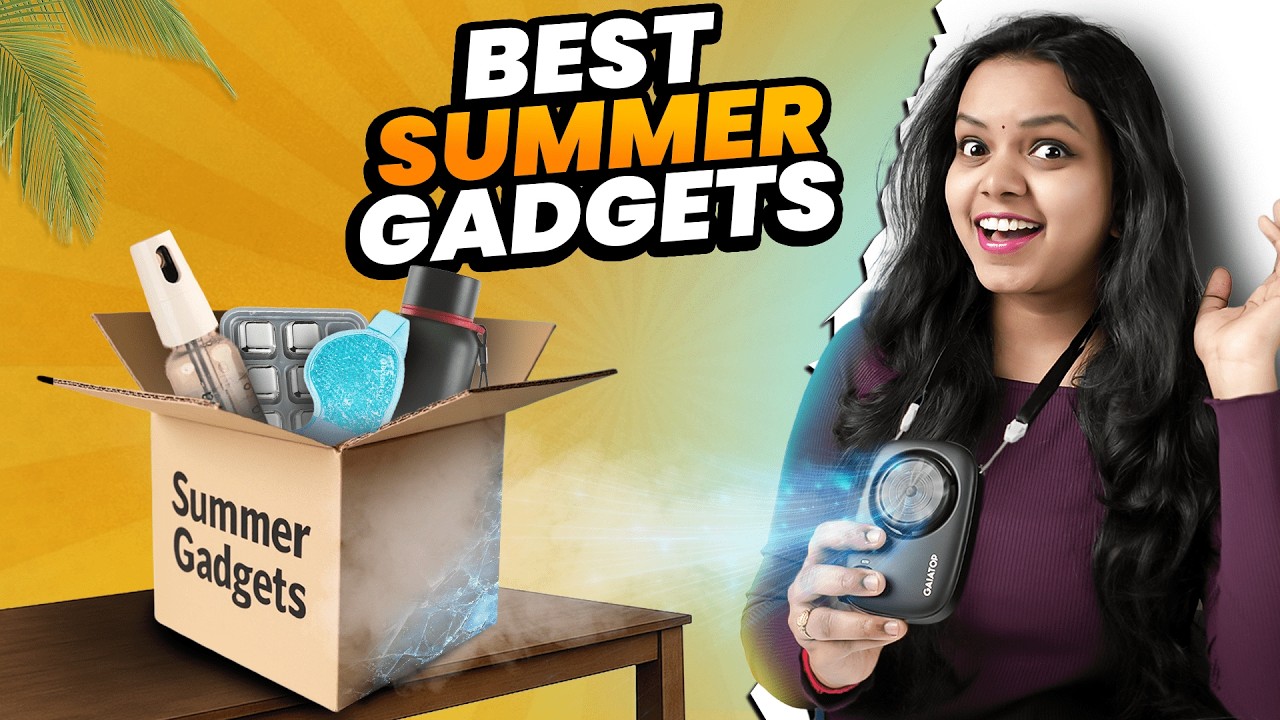 Must-Have Summer Gadgets for 2025 in India ☀️ in Telugu