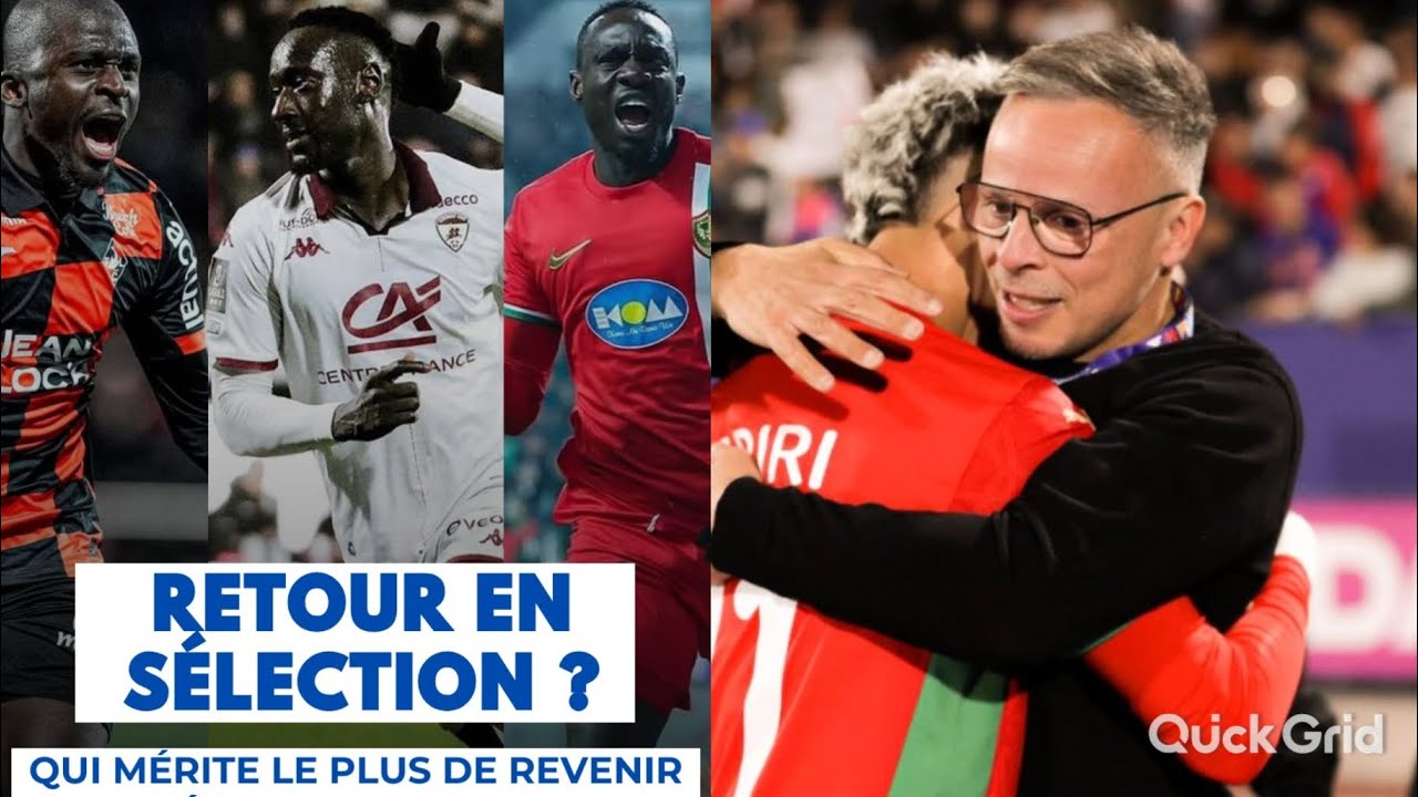 Pape Thiaw cherche son Buteur ! Ouhabi, Nouveau sélectionneur du Maroc !?