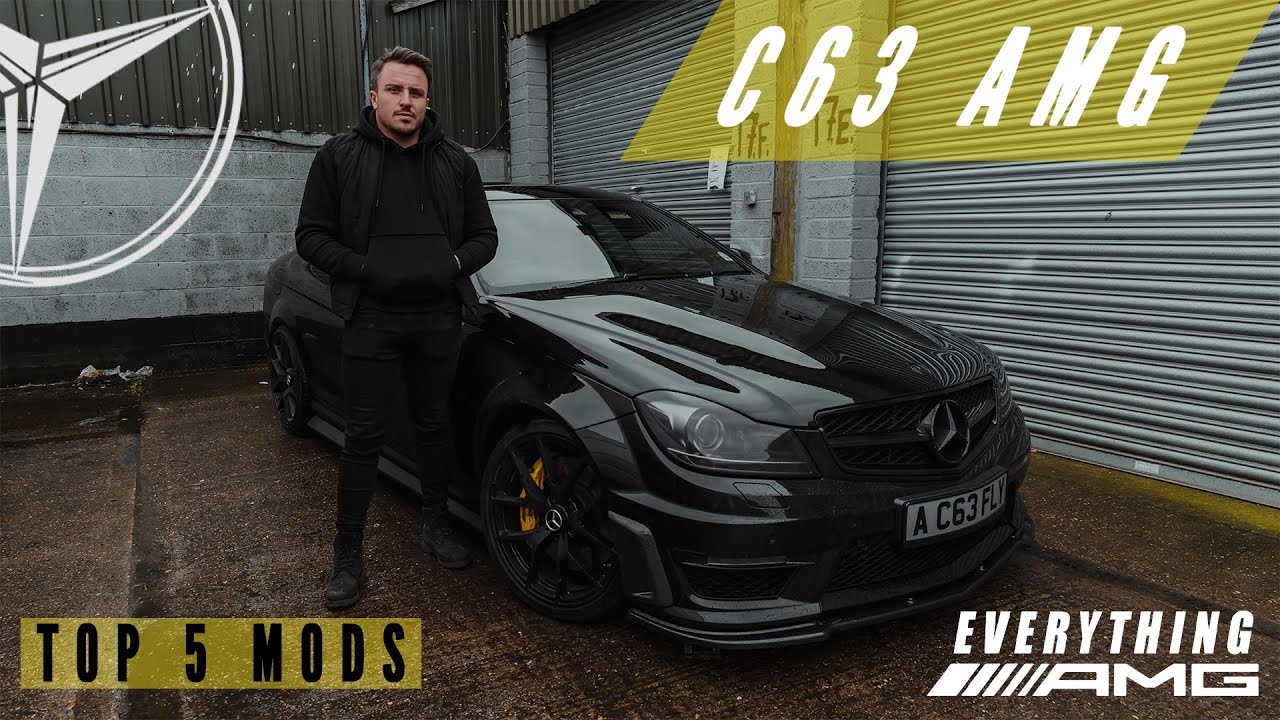 ТОП-5 визуальных модификаций моего Mercedes C63 AMG