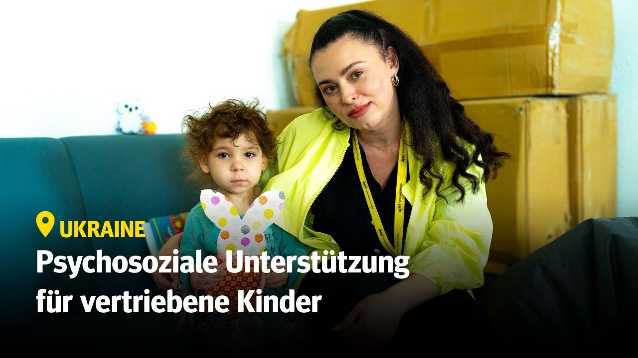 Ukraine: Psychologische Hilfe für Kinder | Help – Hilfe zur Selbsthilfe