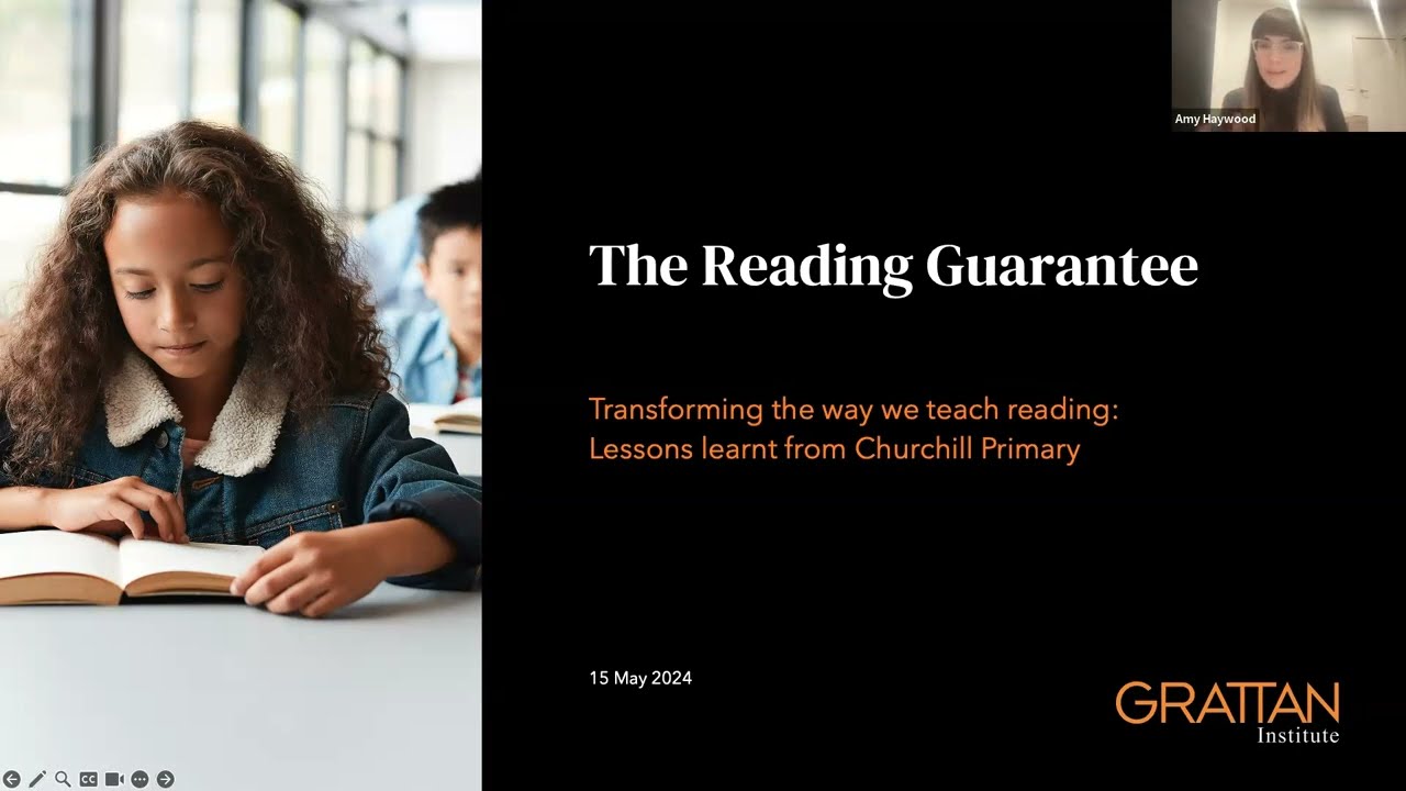 Transforming the way we teach reading: Lessons learnt from Churchill Primary - Webinar