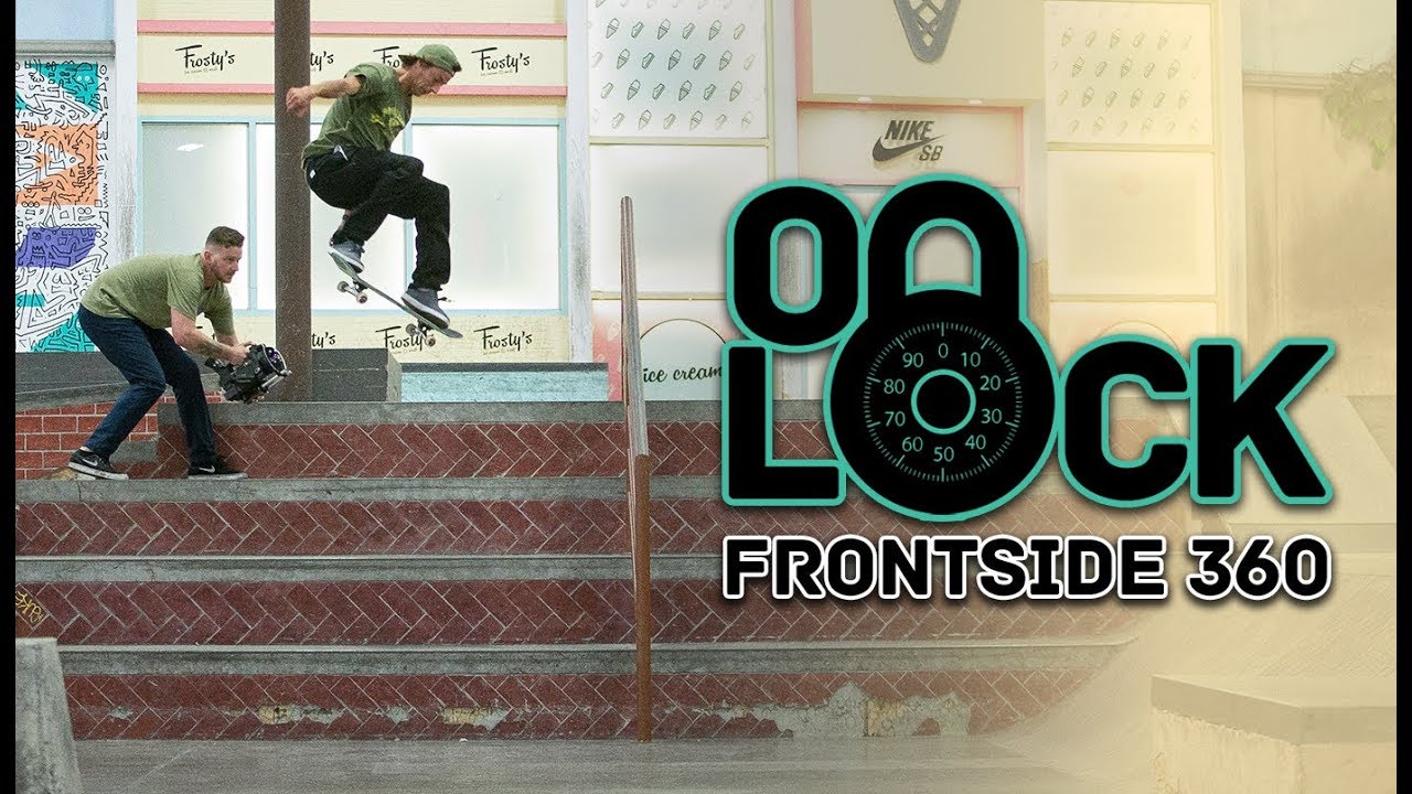 Frontside 360 Everything In The Berrics?! With Ryan Decenzo | On Lock