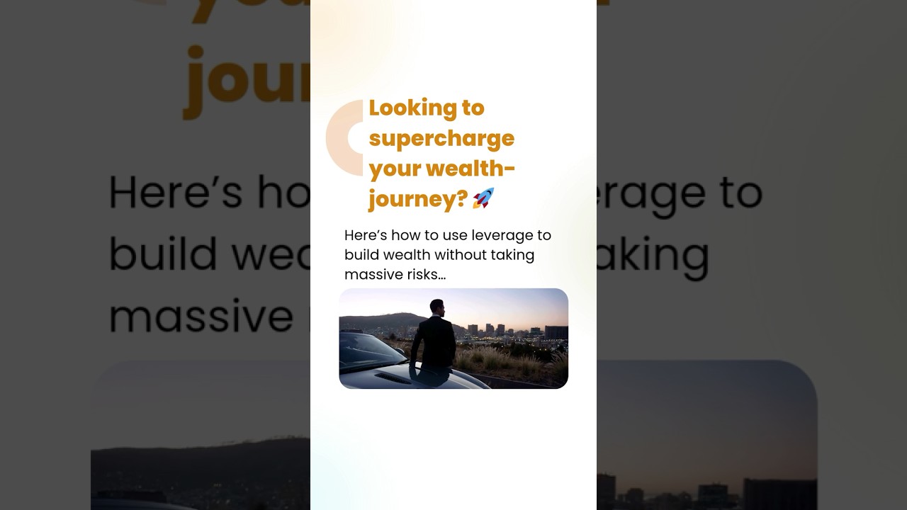How to Use Leverage to Build Wealth Faster Without Huge Risks! 💰📈 #SmartLeverage