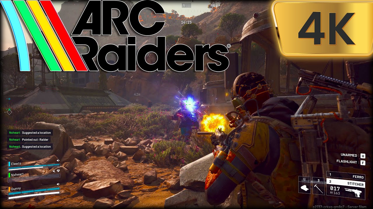 ARC RAIDERS INTENSE SQUAD PVP GAMEPLAY! [4K NO COMMENTARY]