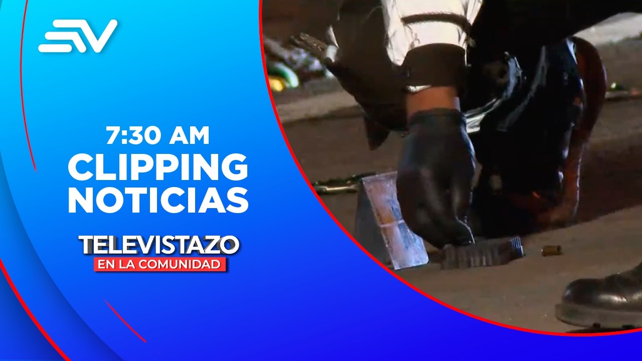 Dos personas fueron baleadas en medio de un velorio | Televistazo | Ecuavisa