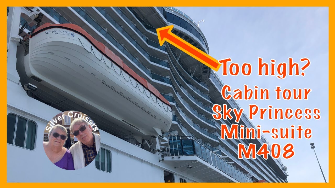 Sky Princess Cabin Tour M408 Mini-Suite