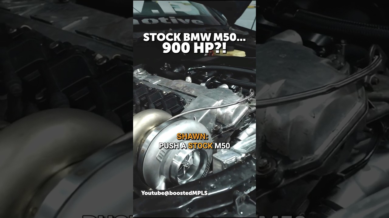 Stock BMW M50... 900HP?!