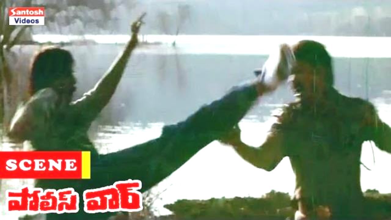 Devaraj And Thriller Manju Fight Scene | Police War Movie Scenes