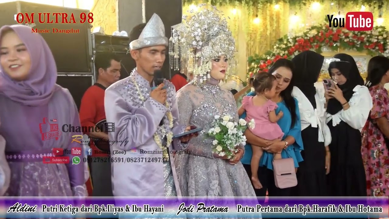 OM ULTRA 98 MUSIC//LAGU PENGANTEN SPECIAL//JODI & ALDINI//SEJENGKAL TANAH//Live DI SRI MENANTI//