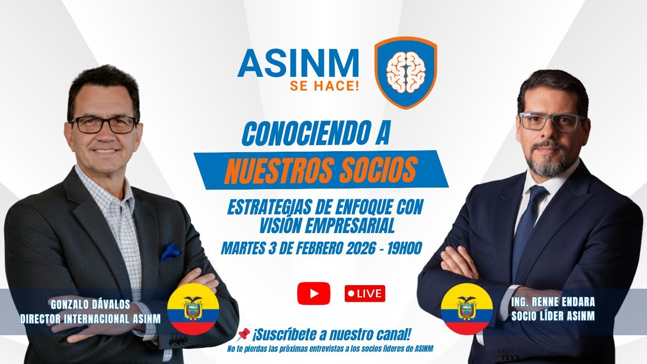 ASINM SE HACE: Estrategias de enfoque con visión empresarial | Entrevista a Renne Endara 🧠