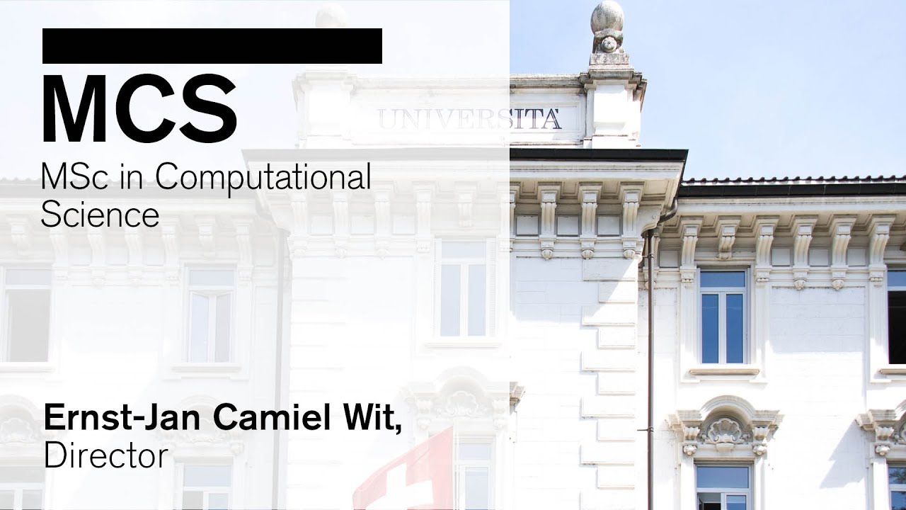 Master in Computational Science - Online Info Week 2020